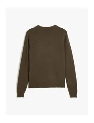 Knitwear Sweater Basic Crew Neck Viscose - 6