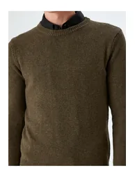 Knitwear Sweater Basic Crew Neck Viscose - 4