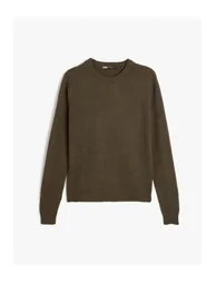 Knitwear Sweater Basic Crew Neck Viscose - 5
