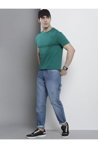 Men Cargo Pocket Carpenter Jeans