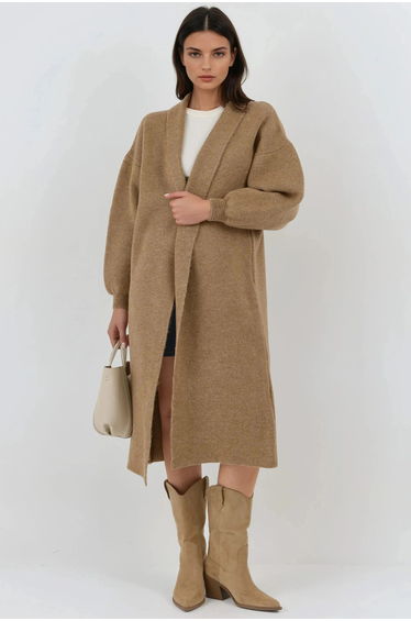 MY FASHION Long Fit Knitwear Cardigan