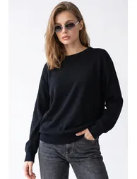 MIXRAY Women's Wool Blend Sweater - 2