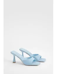Padded Sock Minimal Mule - light blue