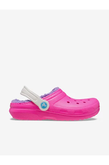 Girls Classic Lined Clog in Pink