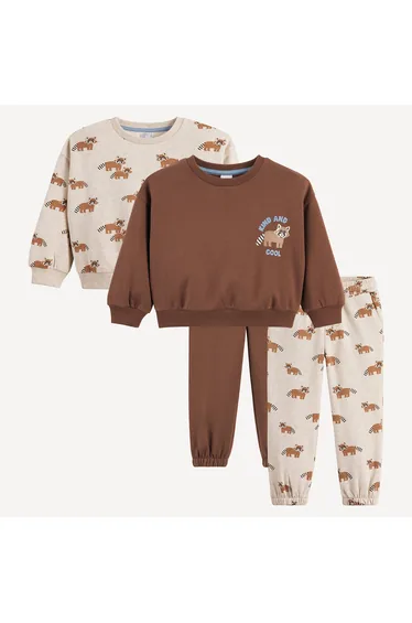 Pack of 2 Outfits, Sweatshirts/Trousers