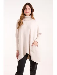 Roll Neck Pocket Jumper