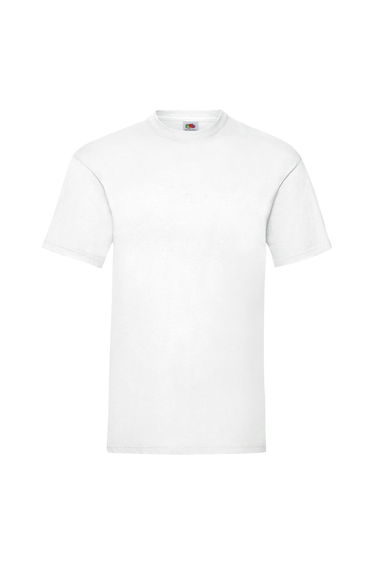 Fruit Of The Loom Mens Valueweight Short Sleeve T-Shirt - White
