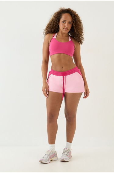 DSGN Studio High Contrast Colour Running Short - fuchsia