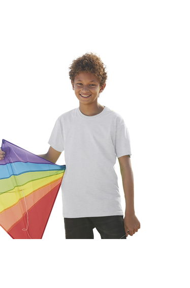 Fruit Of The Loom Childrens/Kids Original Short Sleeve T-Shirt - Heather Grey