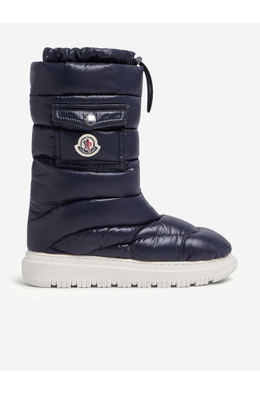 Moncler Enfant Kids Petit Gaia Pocket Snow Boots in Navy