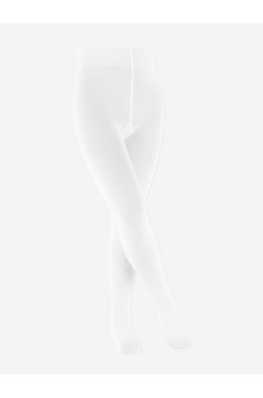 Girls Family Tights in White
