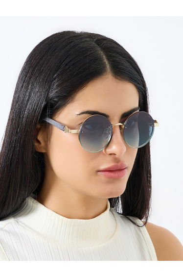 Round Sunglasses with Nose Pads