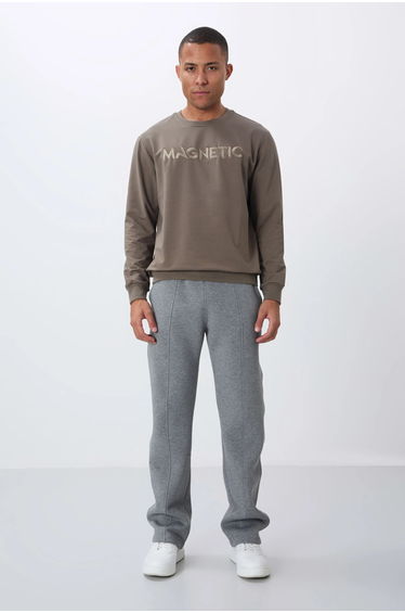 TOMMY Men's Printed Crew Neck Sweatshirt