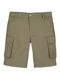 Cotton Utility Bermuda Shorts - 2