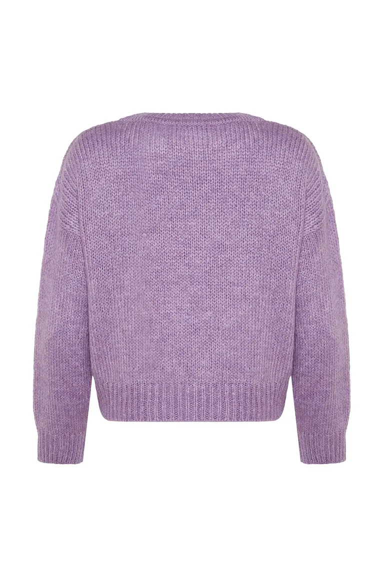 Sweater - Purple - Regular fit - 7