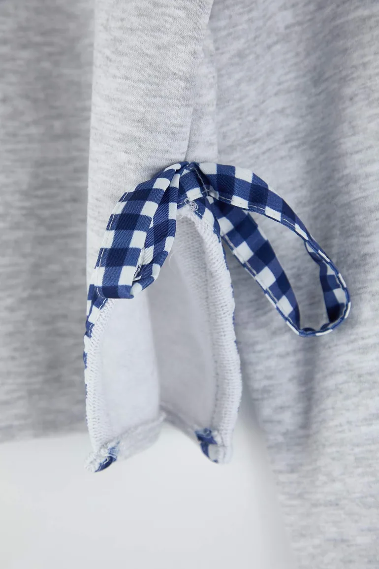 Snow Melange Knitted Sweatshirt - 3