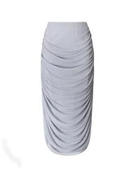 Draped Jersey Skirt - 3