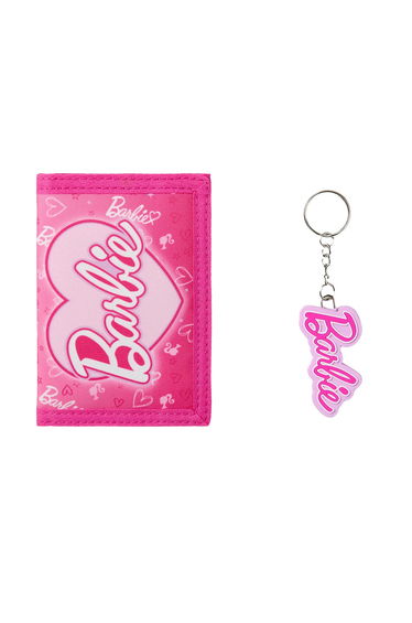 Barbie Logo Touch Fastening Wallet - Pink