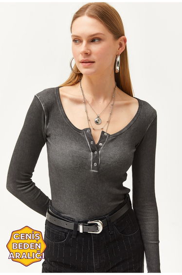 Women's Washed Anthracite Flying Camisole Top