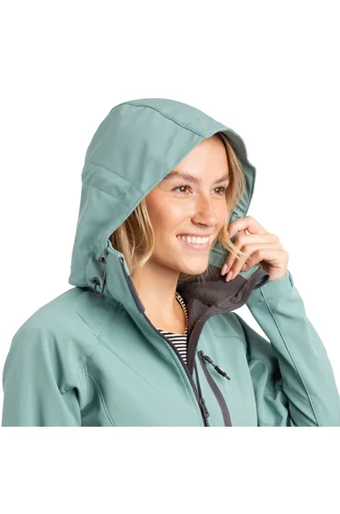 Trespass Womens/Ladies Bela II Waterproof Soft Shell Jacket - Teal Mist