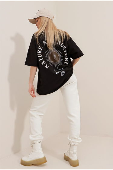 T-Shirt - Black - Oversize