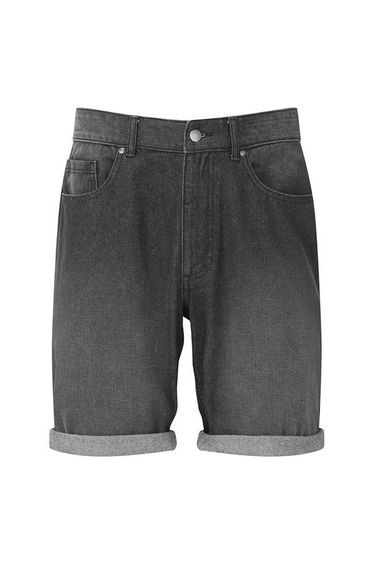 Wombat Mens Denim Shorts - Black