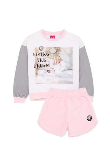 Barbie Girls Living The Dream Fleece Pyjama Set