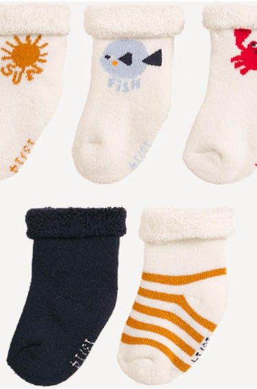 Pack of 5 Pairs of Socks