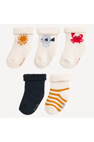 Pack of 5 Pairs of Socks