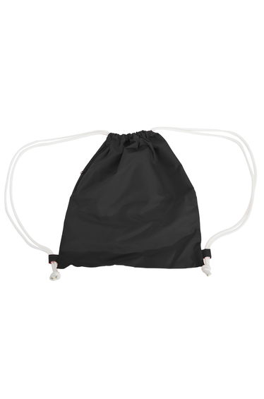 Bagbase Icon Drawstring Bag/Gymsac (Pack of 2) - Black