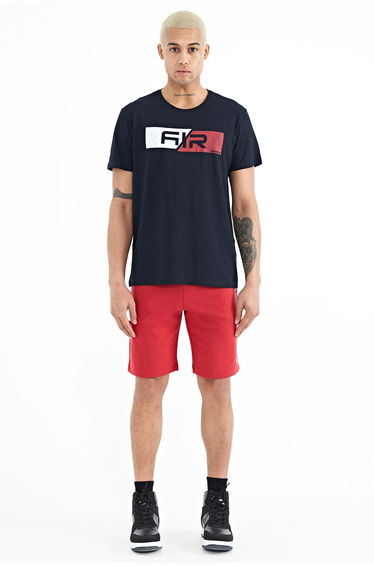 TOMMY Men's Printed Fleece Sweat Shorts