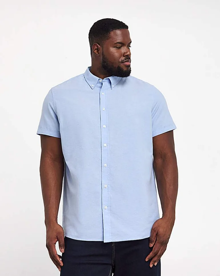 Short Sleeve Oxford Shirt Long - 2