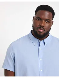 Short Sleeve Oxford Shirt Long - 3