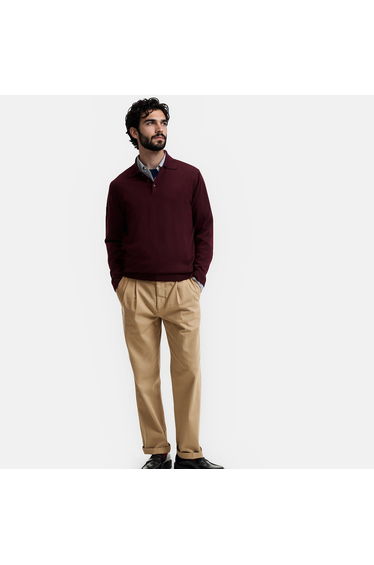 Wool Polo Jumper/Sweater