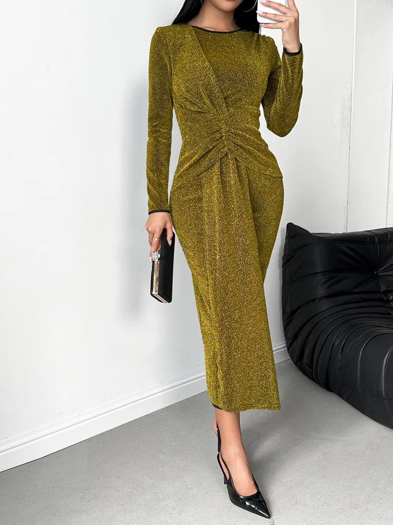 fendi casual dress orange poplin embroidered eyelets ruched cap sleeve sundress Crafted with a blend 3D Ruffles Decoration Embroidery:No Embroidery Sporty Swing Dress in