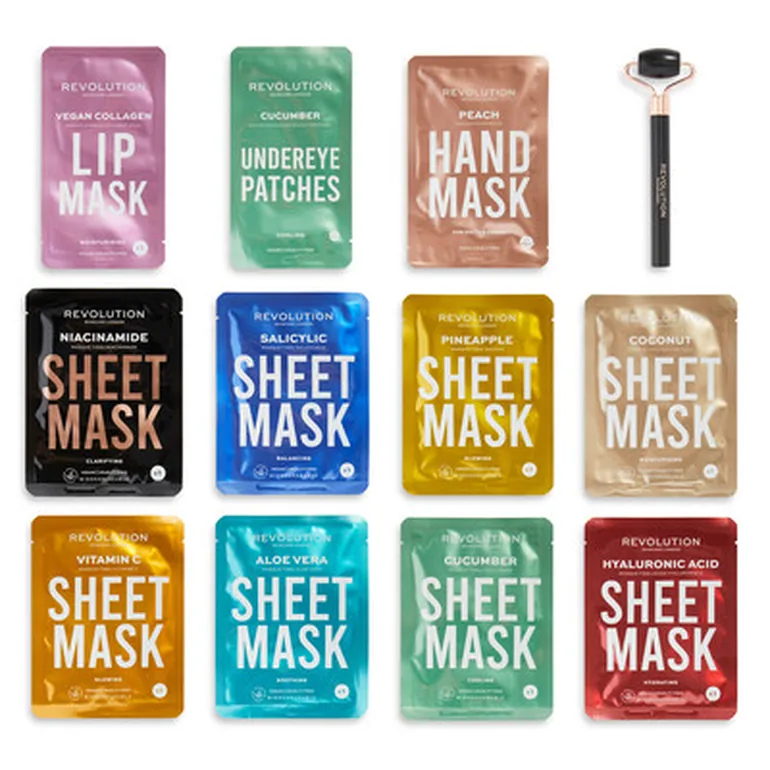 Revolution Skincare 12 Days of Masking: Sheet Mask Advent Calendar