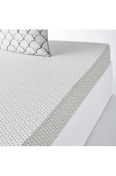 ELKA Cotton Percale Fitted Sheet