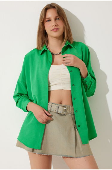 Shirt - Green - Oversize