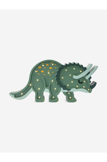 Dino Triceratops Lamp in Green (20.5x43.5x5.5 cm)
