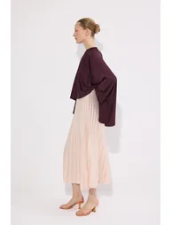PLEATED SKIRT - 1