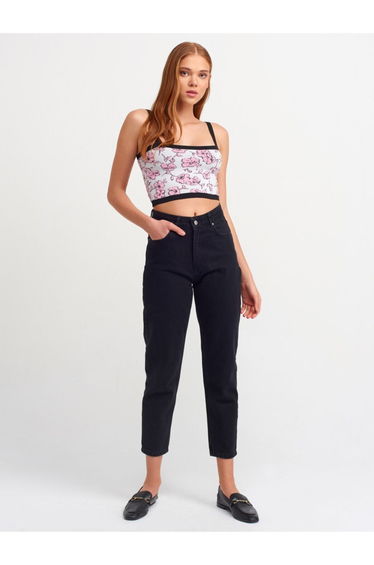 Crop Top - Pink - Floral