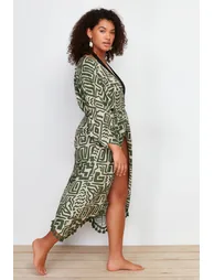 Multi Color Tasseled Kimono & Kaftan - 1