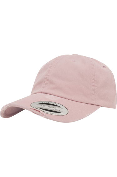 Flexfit By Yupoong Low Profile Destroyed Cap - Pink