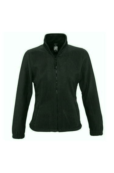 SOLS Womens/Ladies North Full Zip Fleece Jacket - Forest Green