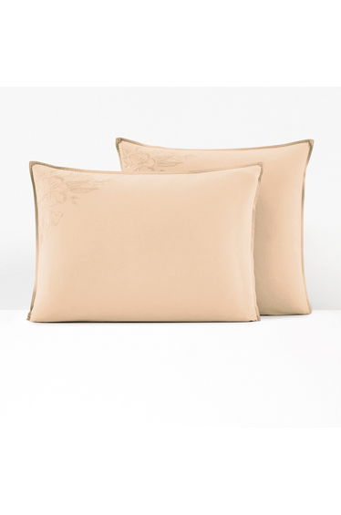 ScÃ©nario Embroidered 100% Washed Cotton Pillowcase