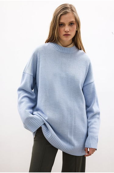 BASIC KNITTED SWEATER