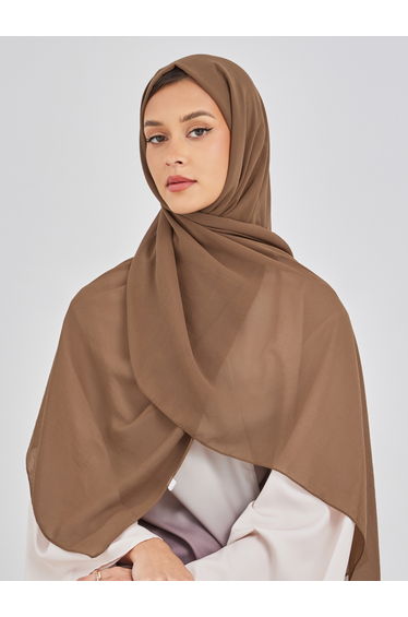 Solid Chiffon Hijab