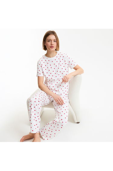 Printed Jersey Pyjamas