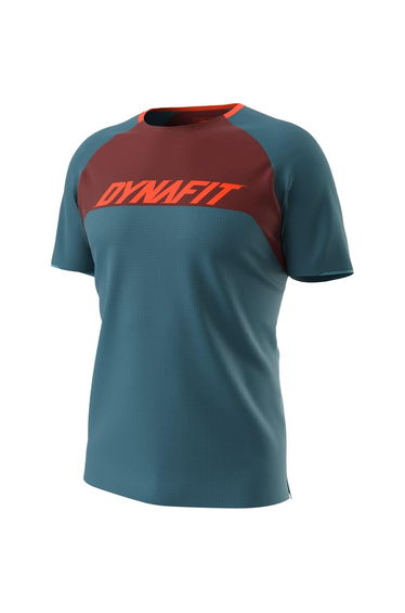 Dynafit Mens Ride Crew Neck Raglan T-Shirt - Mallard Blue