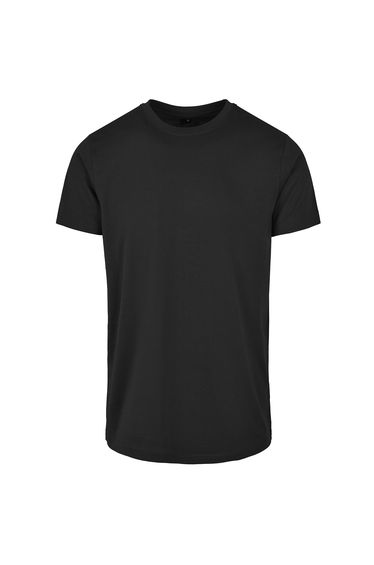 Mens Basic Round Neck T-Shirt - Black